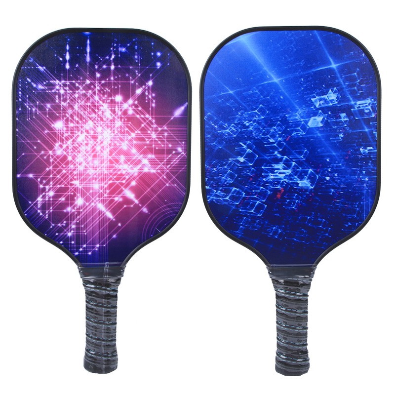 Portable Carbon Fiber Pickleball Paddle Ball Game Set Training Sport