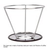 Coffee Dripper Stainless Steel Pour Over Coffee Dripper With Stand