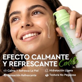 Gel Hidratante Calmante Centella y Alantoína Repara Barrera Cutánea Alivia Rojeces Piel Sensible y Acneica 100g