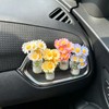 Daisy Car Decor Vent Clips Air Freshener, 4Pcs Flower Accessories