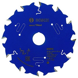 Bosch Accessories 2608644003 EXWOH 12 Tooth Top Precision Circular Saw Blade, 0 V, Blue