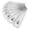 Ashton and Wright - 6 Inch / 15cm Transparent Rulers