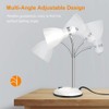 LEPOWER Metal Desk Lamp, Adjustable Goose Neck Table Lamp, Eye-Caring