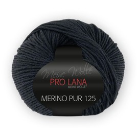 PRO LANA Merino Pur 125 – Colour: 99 – 50 g/Approx. 125 m Wool