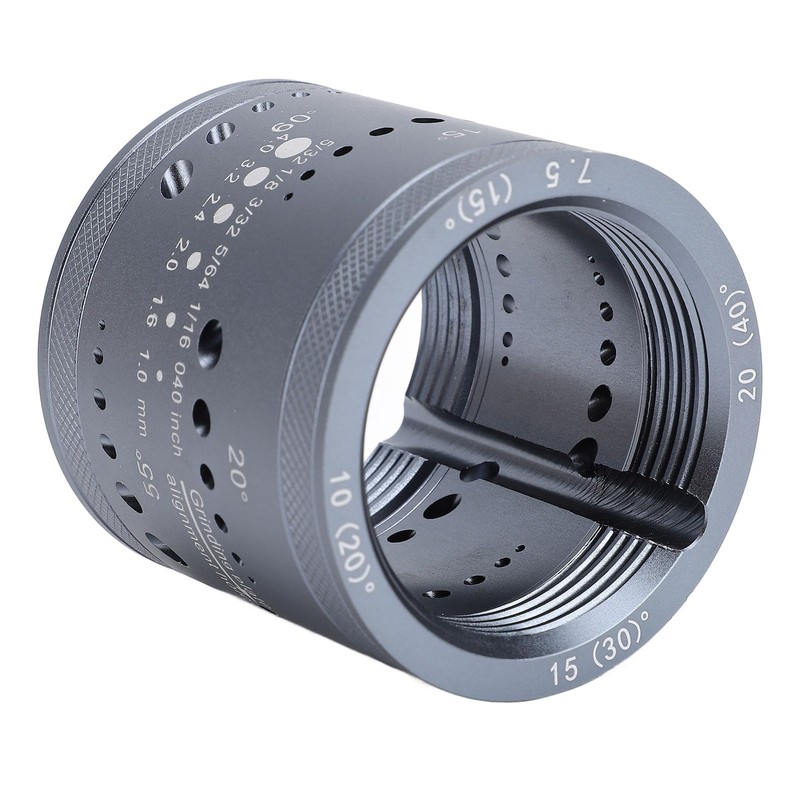Tungsten Electrode Sharpener Grinder Head,TIG Welding Tool with Cut-Off Slot