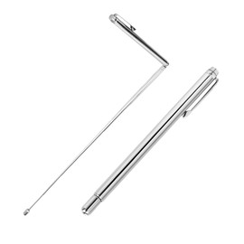 Daryunk 2Pcs Dowsing Rods, Copper Dowsing Detector, Dowsing Rods Spiritual Use, Adjustable Witching Observe Hunting, for Water, Treasure, Finding Tools