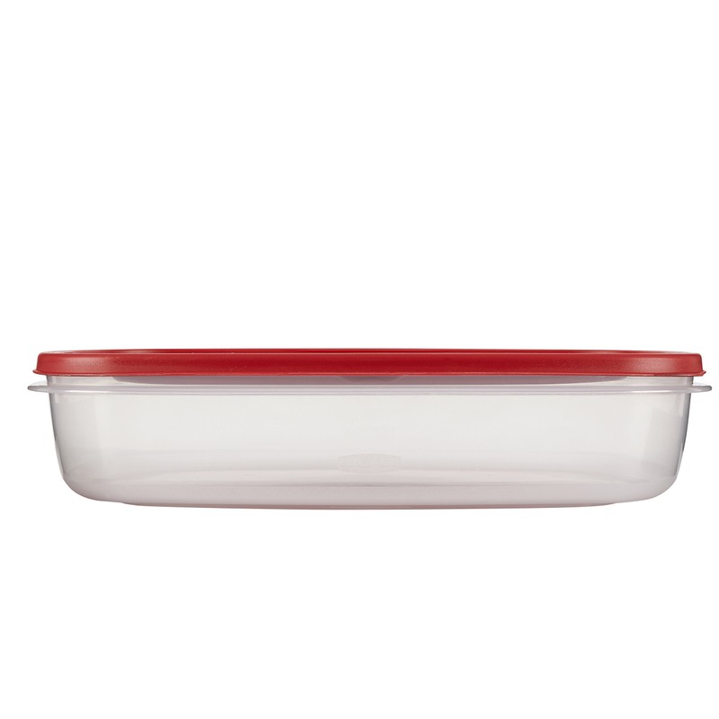 Rubbermaid Easy Find Lids Food Storage Container, 1.5 Gallon, Racer