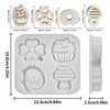 4-in-1 Hedgehog Mushroom Silicone Mold