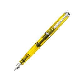 Pelikan BB Fountain Pen, Ultra Broad Point, Classic Duo Neon M205 Bottle Ink Included, Limited Edition
