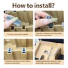 NJYW 8-in-1 Fingerboard Skate Park Kit with 3 Mini Fingerboards,