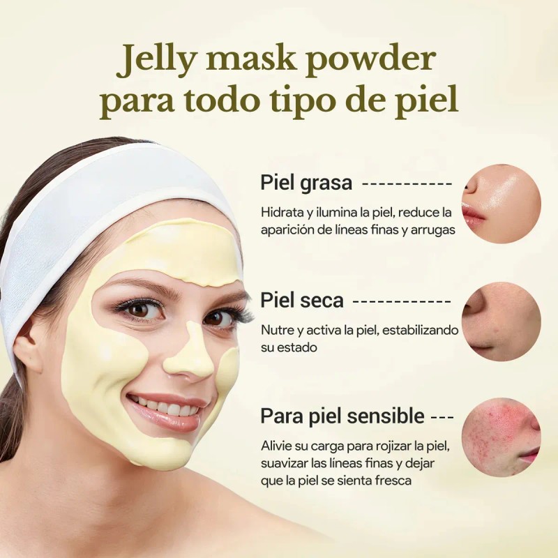 Mascarilla Jelly Colágeno Hidroplástic Todo