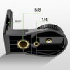 Magnet Level Bracket, Strong L-Shape Magnetic Bracket Leveling, Multifunctional Wall