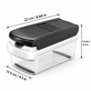 14/15-in-1 Multifunctional Vegetable Chopper with Container and Stainless Steel Blades