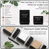12 Pcs Wooden Table Number Holders for Place & Name