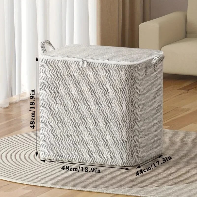Closiq Large Capacity Storage Bag – Breathable Non-Woven Fabric, Closet