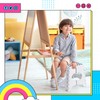 Delxo Folding Step Stool,11 Inch Non-Slip Foldable Step Stools for