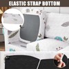 SearchI Stretch Sofa Cover Printed Couch Cover, Floral Pattern 4