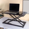 Rxrpexjke Standing Desk Converter Height Adjustable, Stand up Desk Riser,