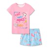 Topgal Comfy Pajamas for Big Girls - Pink & Blue