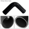 Haturmyko Haturmyko ID 1.75 inch 90 Degree Silicone Elbow Coupler