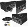 KOMBIUDA Digital Optical to Analog Audio Converter Compact Audio Adapter