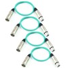Adam Hall Cables K3MMF0050GRN Microphone Cable XLR Female to XLR