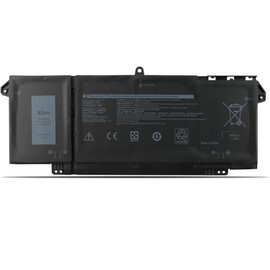 HBFVG 7FMXV 0TN2GY 9JM71 4M1JN 1PP63 MHR4G Laptop Battery Compatible with Dell Latitude 5320 7320 7420 7520 Latitude 5320 2-in-1/7320 2-in-1/7420 2-in-1 P134G001 P135G001 P138G001 Series(15.2V 63Wh)