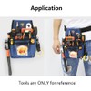 Tool Bag with Belt Multi-Purpose Tool Holder Organiser with 2