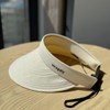 Weuiean KDMG-014 Women's Sun Visor, UV Protection, Wide Brim, Hat,