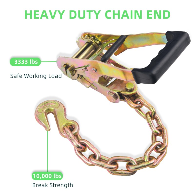 Trekassy Car Tie Down Straps for Trailers, 6 Pack 96