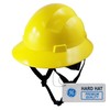 GE Yellow Full Brim Hard HAT Non-Vented