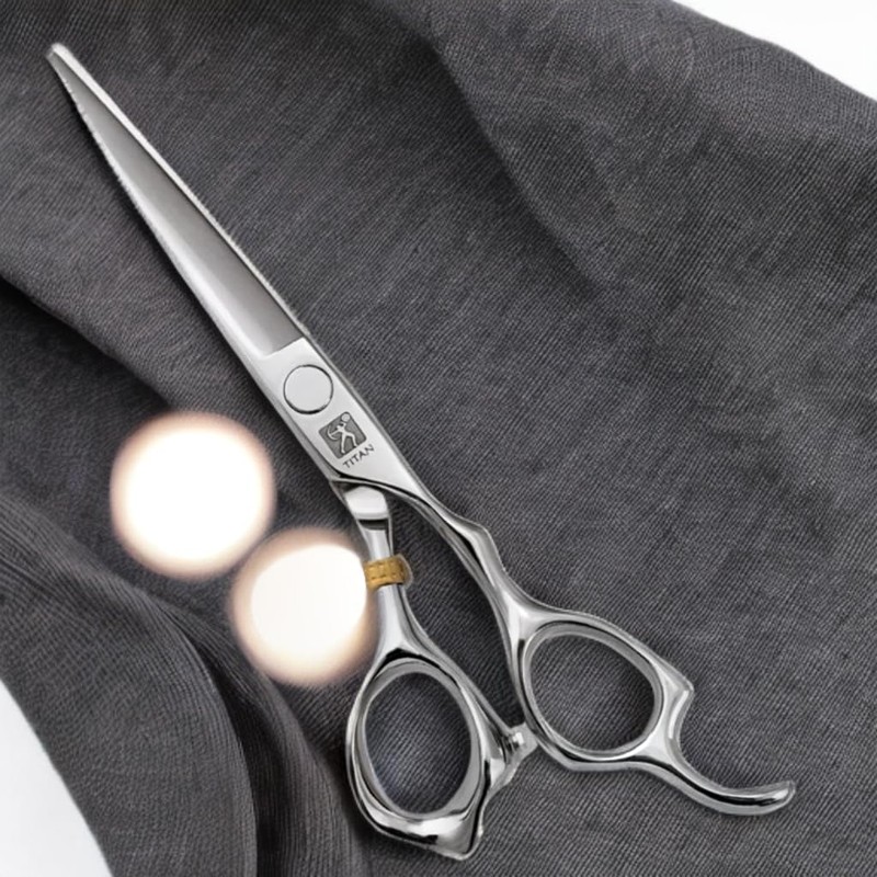 Titan T3D65 Professional Barber Scissors 6.5” 440C Japanese Steel Hair
