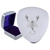 Scorpio Zodiac Star Sign Steel Guitar Plectrum Pick Engraved -