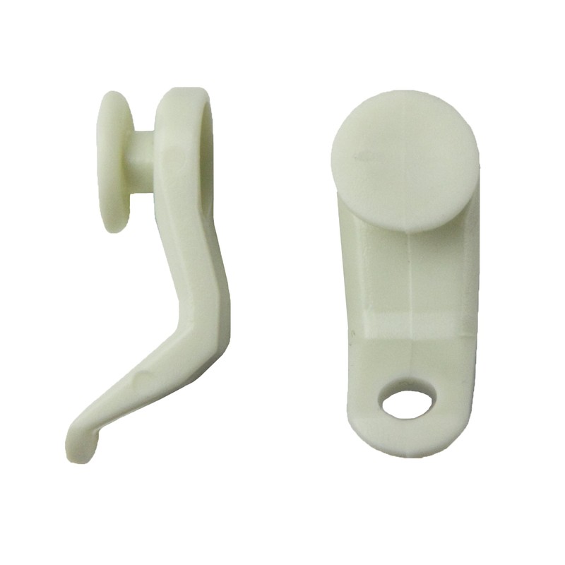 Spring Window Fashions Traverse Rod Slides, 10 Slides per Pack