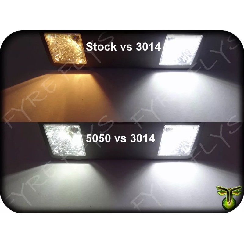 Fyre Flys 1 Dome 2 Map white LED Interior lights