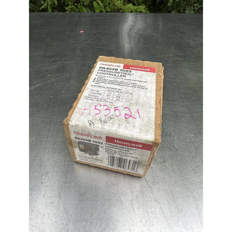 Honeywell Tradeline PA404B 1023 Pressuretrol Controller - New Unused