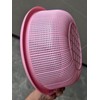 4 pcs Plastic Wash Basket Round Perforated Colander Wash Vegetables