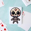 CafePress Pixel Skeleton Standard Size Playing Cards