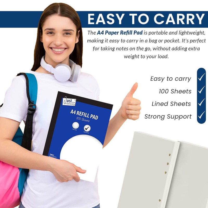 HiFEN® 100 Sheet A4 Plain and Lined Side bound Quality