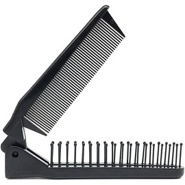 Portable Travel Folding Hair Brush, Double - Headed Anti - Static Hair Comb: Portable, Travel - Friendly, Folding Compact Pocket Hair Brush for On - the - Go Use