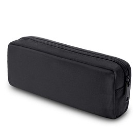 Pencil Pen Case, Dobmit Big Capacity Pencil Pouch Makeup Bag for Girls and Boys Durable Office Stationery Organizer - Black