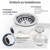 Aquade Strainer Basket Valve 114 mm – Strainer Basket Sink