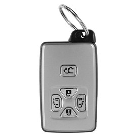 Boerunid Car Smart Card Remote Car Key Shell Case Fob 5 Button For Alphard Estima Vellfire