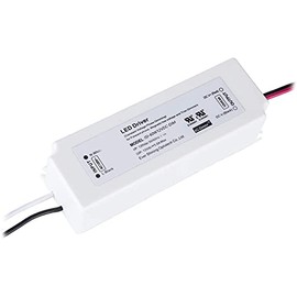 Ironsmith Lighting Products LED Driver with Triac Dimming Transformer - Efficient 120 Volts AC Input Convertible 12 Volts DC, 60 Watt Constant Current, Dimmable from 100% to 1% - IP67 Waterproof