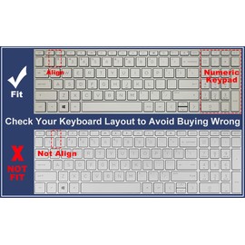 Keyboard Cover for 15.6 17.3 HP Pavilion/HP Laptop 15-eg 15-er 17-cn 17-cp 15t-eg200 15t-er000 15-er0056cl 15-er0097nr 17-cn2063cl 17-cn0023dx 17-cn1053cl 17-cn0025nr 17z-cp000 17-cp0013dx 17-cp0035cl