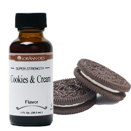 LorAnn Oils LorAnn Cookies & Cream SS Flavor, 1 ounce bottle