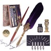 AOMAYLL Quill Pen Ink Set, Calligraphy Pen Ink Set with