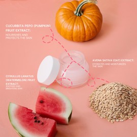 Hppsctink Watermelon Mask, 50 g Watermelon Sleep Mask, Hydrating & Moisturising, Nourishing & Brightening, Deep Pore Cleansing, Facial Mask