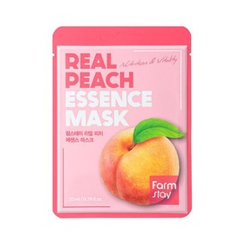 Farmstay Real Peach Essence Mask 23ml 1 Sheet / 리얼 피치 에센스 마스크 23ml 1매