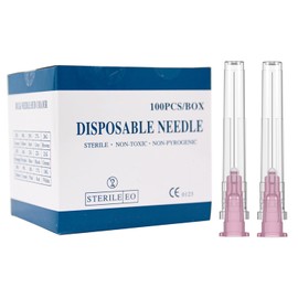 18 Gauge 1.5 inch Needle 100 Pack,Luer Lock Industrial Dispensing Accessories, Individual Package